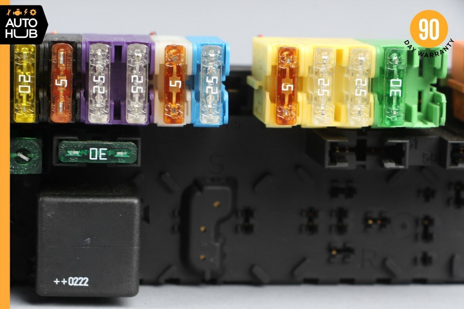 03-12 Mercedes R230 SL500 SL550 SL55 AMG Rear SAM Fuse Box Relay Module OEM