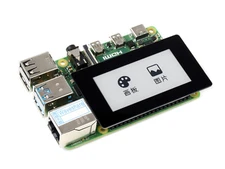 Waveshare 2.13" Touch E-Paper E-Ink Display HAT For Raspberry Pi Black/White