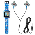 PlayZoom 2 Kids' Blue Shark Print Smart Watch & earbuds NEW in package
