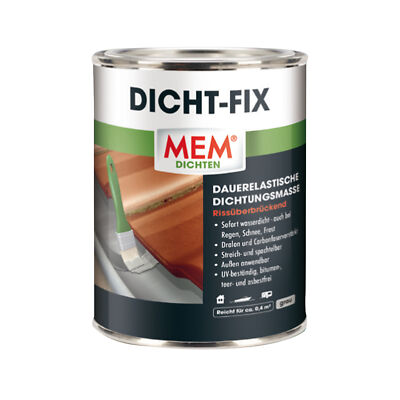 Dicht fix 750ml Boden & Wand 1-komponentig Dichtungsanstrich
