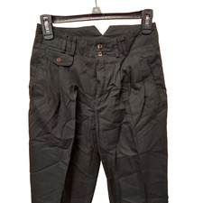 NWT DEADSTOCK Liz Sport 100 Cotton Black Pleated Pants sz 6