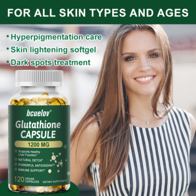 Glutathione Capsule Anti Aging Improve Immunity Detoxification 30-120  Capsules