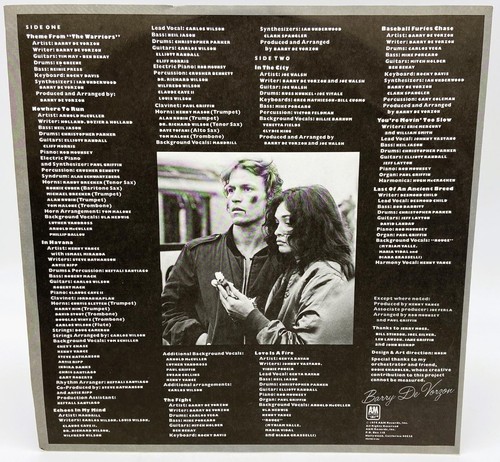 1979 Vintage LP, The Warriors Soundtrack Original Soundtrack Vinyl Record, Exc. - Picture 6 of 14