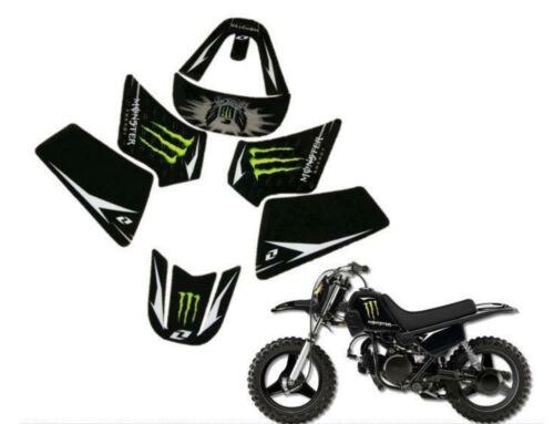 Yamaha PW50 90-17 Decals Stickers Body Kit Graphics Decal Plastics Fuel Tank - Picture 2 of 5