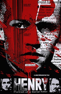 Henry Portrait of a Serial Killer 1986 Movie Poster Wall Art Made in USA