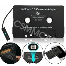 Vehicle MP3 CD Audio Cassette Player Bluetooth Tape Converter Adapter Hands-free