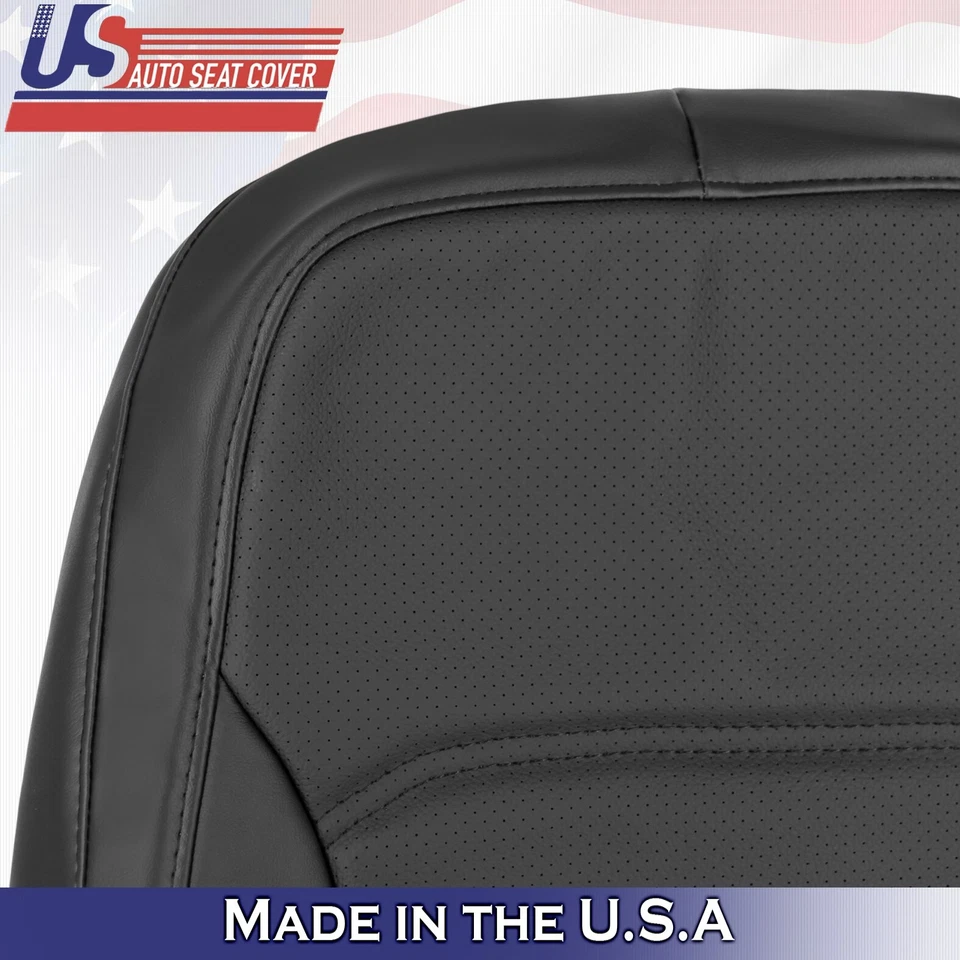 Кожаный чехол на сиденье снизу и сверху для водителя Volkswagen Passat 2012–2020 годов выпуска черный - Изображение 4 из 4