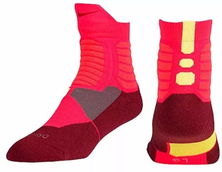 NIKE Hyper Elite High Quarter Basketball Socks Volt Women 4-6 3Y-5Y | eBay