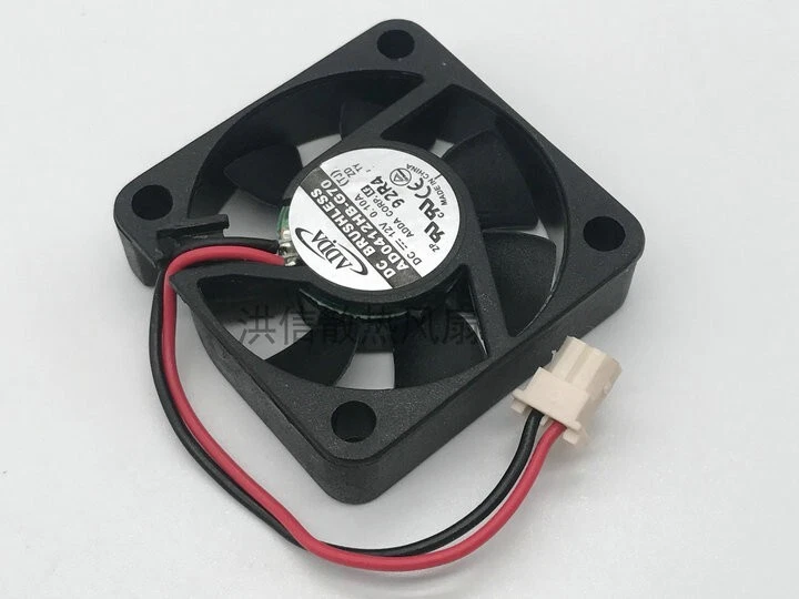 ADDA AD0412HB-G70 12V 0.10A Double Ball Silent Fan 2pin 4cm 4010 Fast Delivery - Image 2 of 3