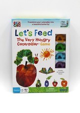 Let's Feed The Very Hungry Caterpillar Game Eric Carle Complete 3D Game Pieces