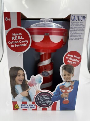  NEW Character Options Portable Handheld Rechargable Battery Cotton Candy Maker