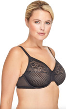 Wacoal Black Visual Effects Minimizer Bra Wom...