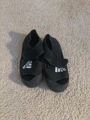 ADIDAS AltaVenture Unisex Swim Sandals Kids Size 12 Boy Shoes Flats Walking Shoe
