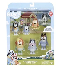 Bluey Friends - Extended Heeler Family Pack - 8 Figure Pack -NEW XMAS GIFT