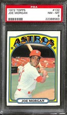 1972 Topps #132 JOE MORGAN PSA 8 NM-MT 22388563 