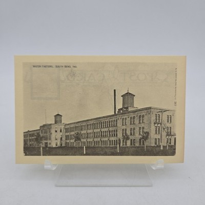 Vintage Postcard Watch Factory in South Bend, Indiana UNPOSTED Bernard Edwards