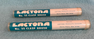 Vintage Latona #35 Clasp Brushes- Set Of 2