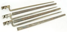 3x Indian Wars US M1876 Winchester-Hotchkiss Rifle Socket Bayonets & Scabbards