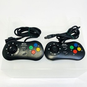 Neo Geo CD System SNK NeoGeo Console Controllers AC AV Box Japan Import CIB