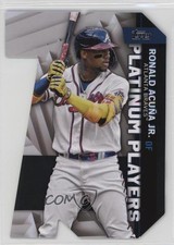 2021 Update Topps Platinum Players Die-Cuts Black /299 Ronald Acuna Jr rf2