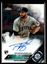 2016 Topps Chrome Rookie Autographs Tony Zych RC Auto Seattle Mariners #RA-TZ