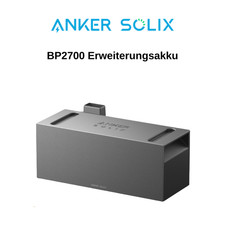 Anker SOLIX BP2700 Akku 2,7kWh f&uuml;r Solarbank 4 PRO/3 PRO/2 PRO 0%MwSt.