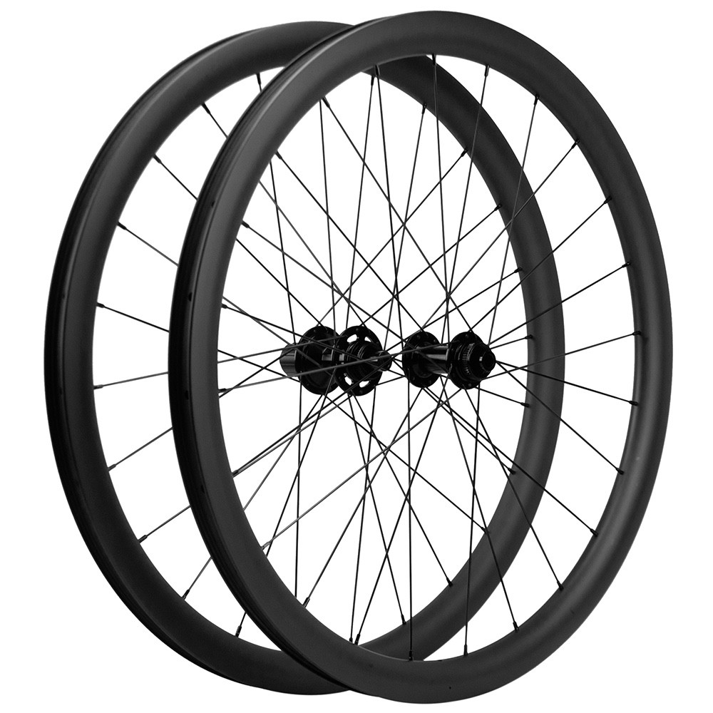 38*31mm Gravel Bike Carbon Wheels 700C Tubeless Disc Brake W