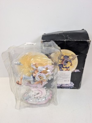 Brain-Hole Studio One Piece Nika Monkey D Luffy Resin Statue LED Licht in Box