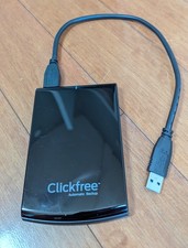 Clickfree 1TB C6 USB 3.0 Portable Hard Drive Total Automatic Computer Backup