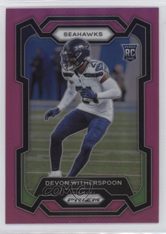 2023 Panini Prizm Rookies Pink Prizm Devon Witherspoon #389 Rookie RC 1cn6