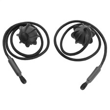 2x Car Parcel Shelf String Rear Boot Straps Tailgate Tension Cord Lanyard 1m