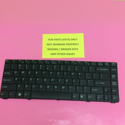 BROKEN NOT Working Laptop Computer V072078BS1 81-31205001-03 Keyboard