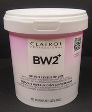 New CLAIROL Professional BW2 Extra Strength Powder Lightener Hair Bleach 8oz