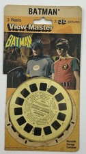 Vintage 1982 View-Master Batman 3 Reel Packet Sealed Comic Story Tyco Era J-6