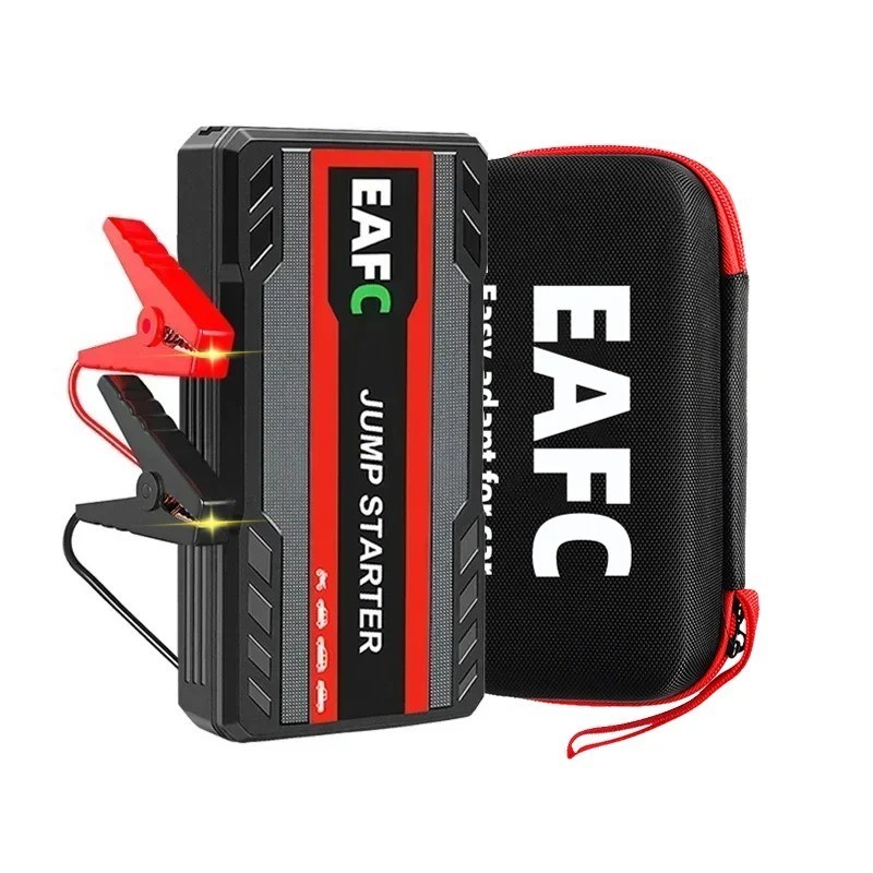 Démarreur de voiture 600A contre les pannes d'hiver avec batterie de secours USB