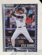 2026 Topps Series 1 - Kyle Karros RC Team Color Border Match SP #334 Rockies