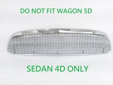 For Buick Roadmaster 4 Door Sedan ONLY 92-96 Grille Fully Chrome 10138898