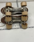 Vintage Roller Skate ( Chicago Roller Skate Co.) White Leather — photo 5