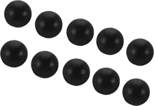 PATIKIL M4 Thread Cap Nuts Knob, 20 Pack Steel Ball Lamp M4x9mm, Black 