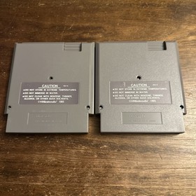 Teenage Mutant Ninja Turtles TMNT 1 & 2 Bundle (Nintendo NES) Tested - Authentic