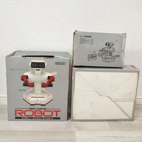 Nintendo Famicom Robot Gyro Set 1985 Unused Boxed HVC-GYS Japan Rare R.O.B.