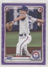 2020 Bowman Draft Purple Border 168/250 Tekoah Roby #BD-76 02d2
