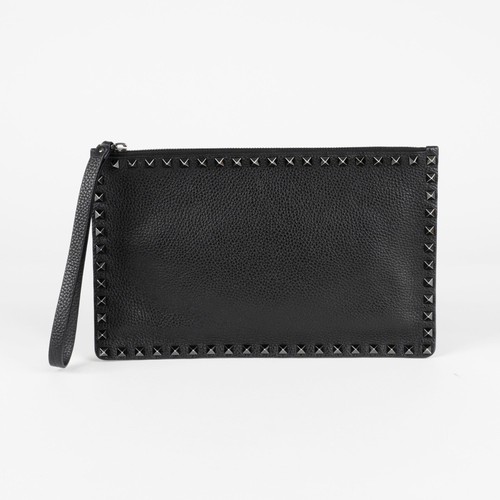 Valentino 2P0692 Rockstud Strap Clutch 139444577