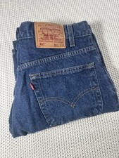Levi's 517 Bootcut Blue Jeans Men s 33/32 90s Dark Wash Y2K