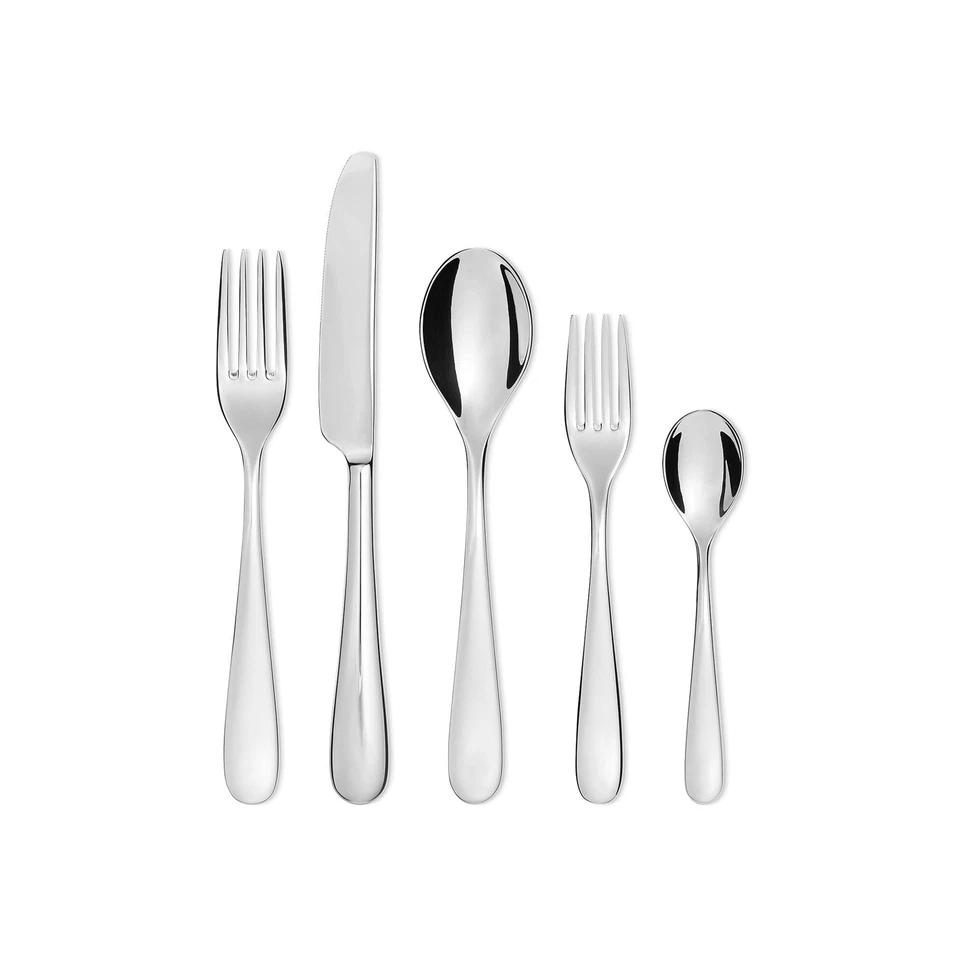 Nuovo Milano - Design Dessert Spoon Set, Stainless Steel, 6 pieces - Изображение 4 из 4