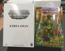 MOTU CLASSICS Kobra Khan NEW Sealed. Mattel   W8908. Box Opened Only For Insp.