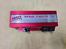 Title: MSD 7230 7AL-3 Analog CD Ignition RPM Limiter 4 Stage Retard - Used