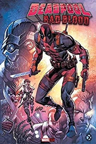 Deadpool: Bad Blood Hardcover Chris, Liefeld, Rob, Bowers, Chad S