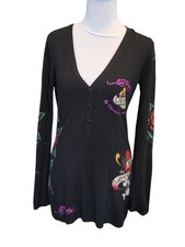 Ed Hardy Christian Audigier Rhinestone Love K...