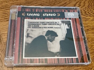Piano Concerto No Tchaikovsky 1 & No 2 by Van Cliburn (Super Audio CD (SACD)